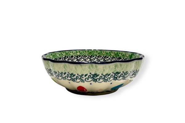 023 Bunzlau Ribbel Schaal 3343X 023 Ribbel Schalen Ø 12 cm